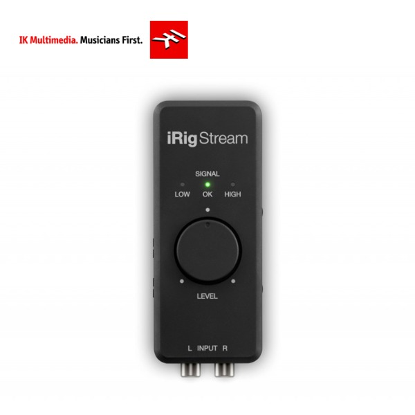 IK Multimedia iRig Stream 모바일 스트리밍 오디오 인터페이스 오디오믹서 인터넷방송